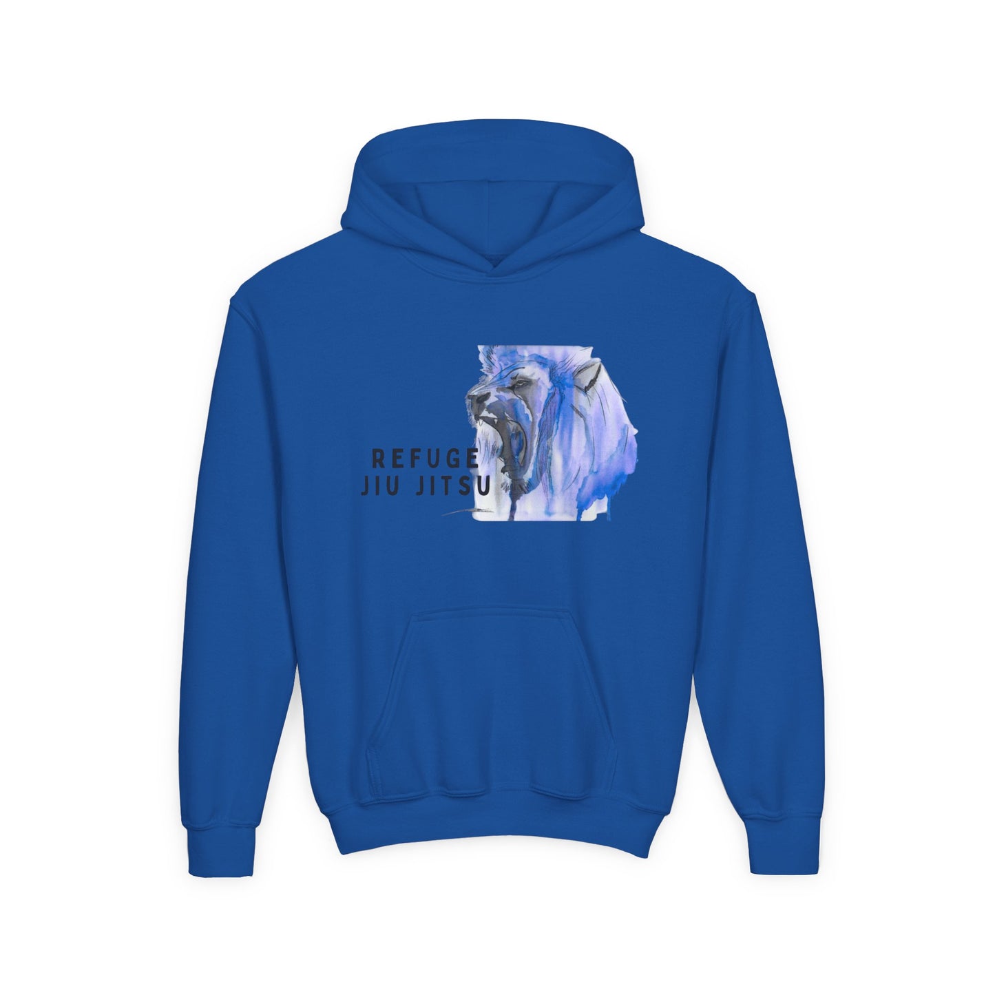 Fearless Lion - Refuge Jiu Jitsu Youth Hoodie