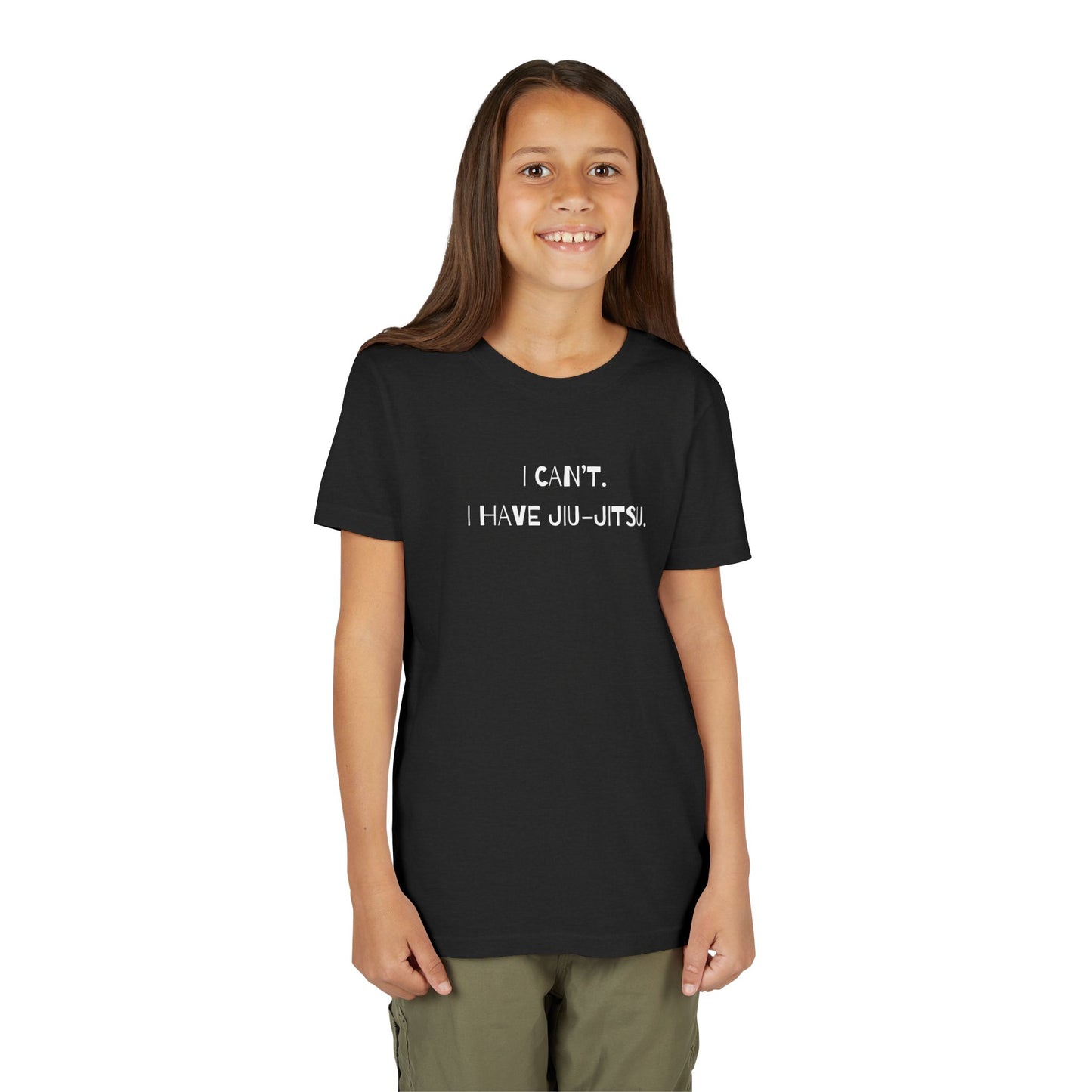 I Can't I Have Jiu-Jitsu Youth Shirt