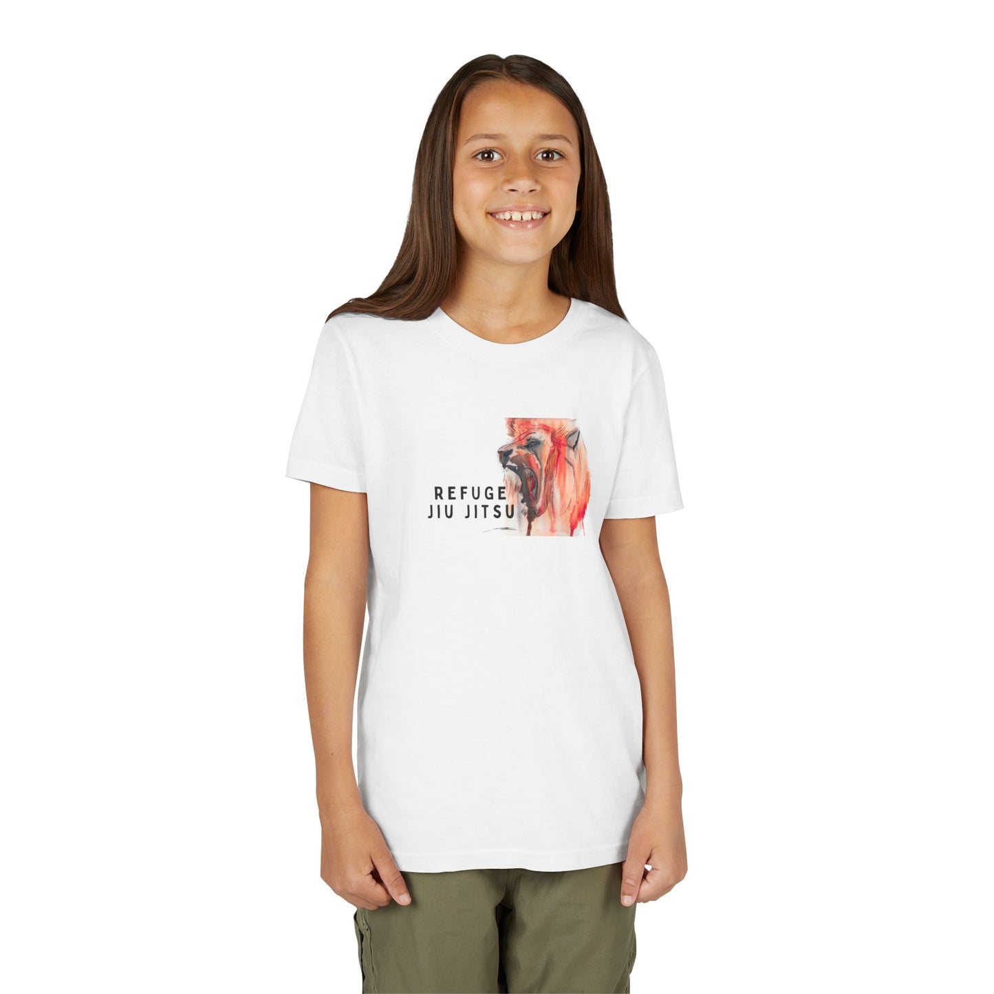 Fearless Lion - Refuge Jiu Jitsu Youth Shirt