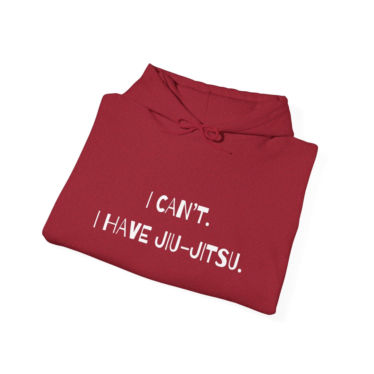I can't. I have Jiu Jitsu Hoodie