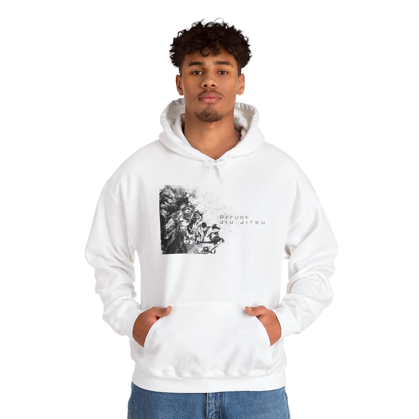 In the Shadow's - Refuge Jiu Jitsu Hoodie