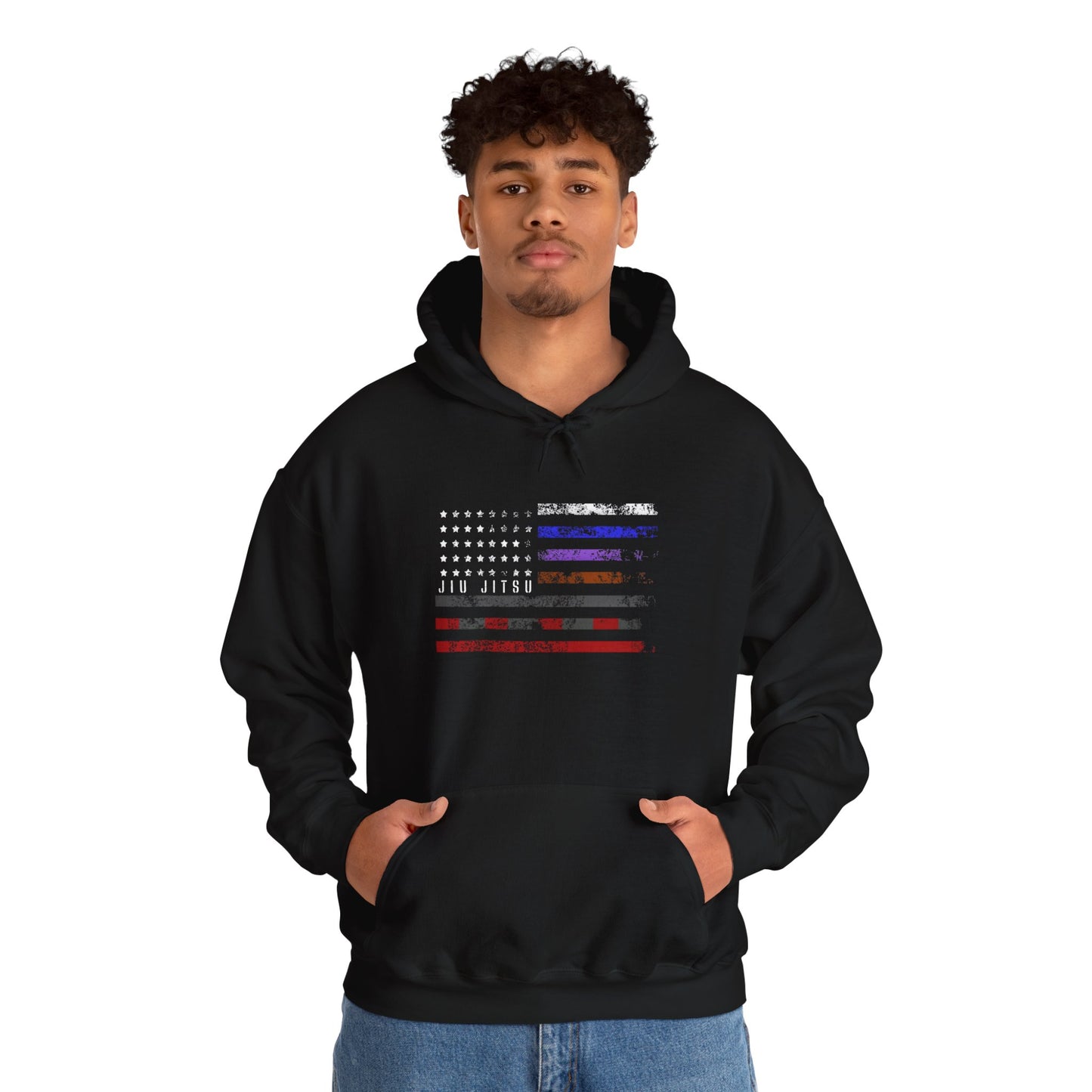 Red White and Roll Hoodie