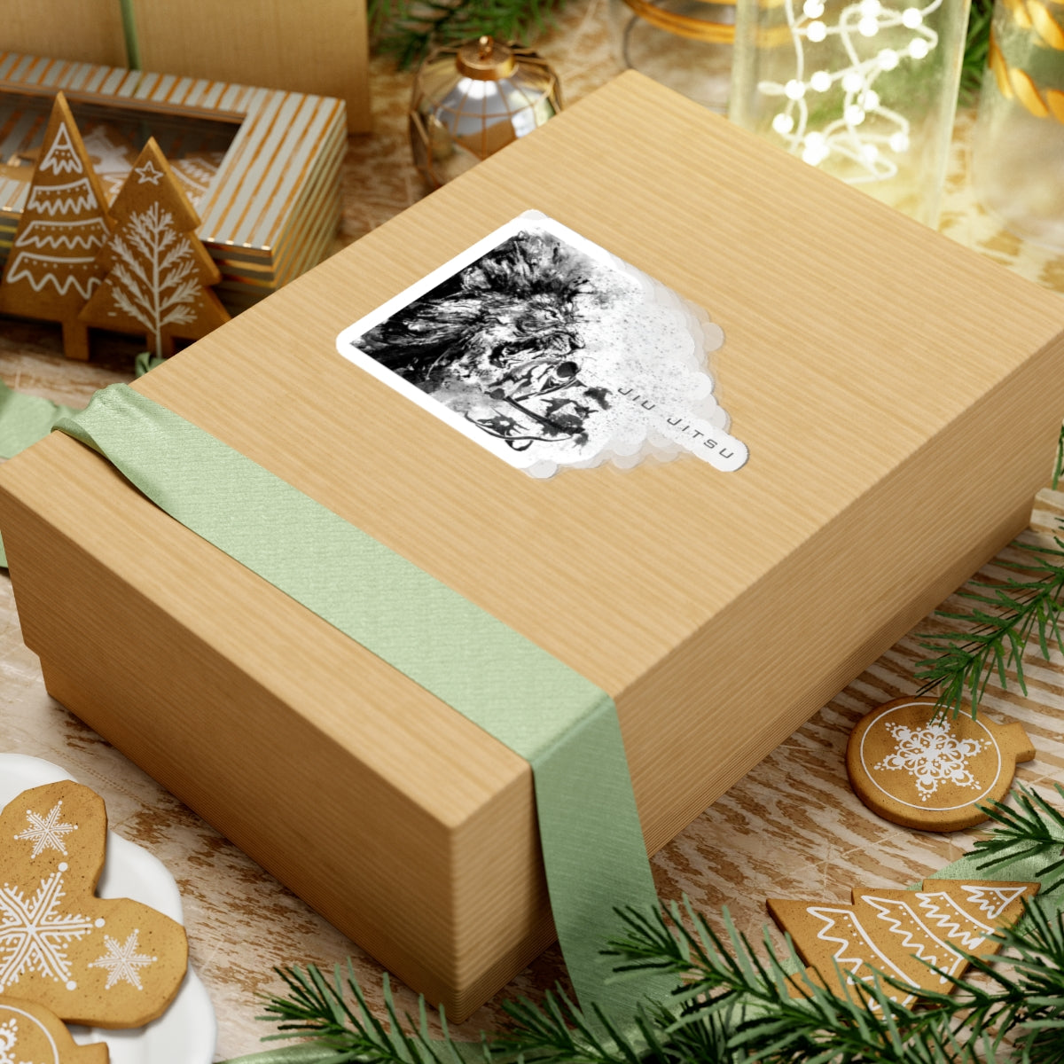 In the Shadow's - Jiu Jitsu Sticker