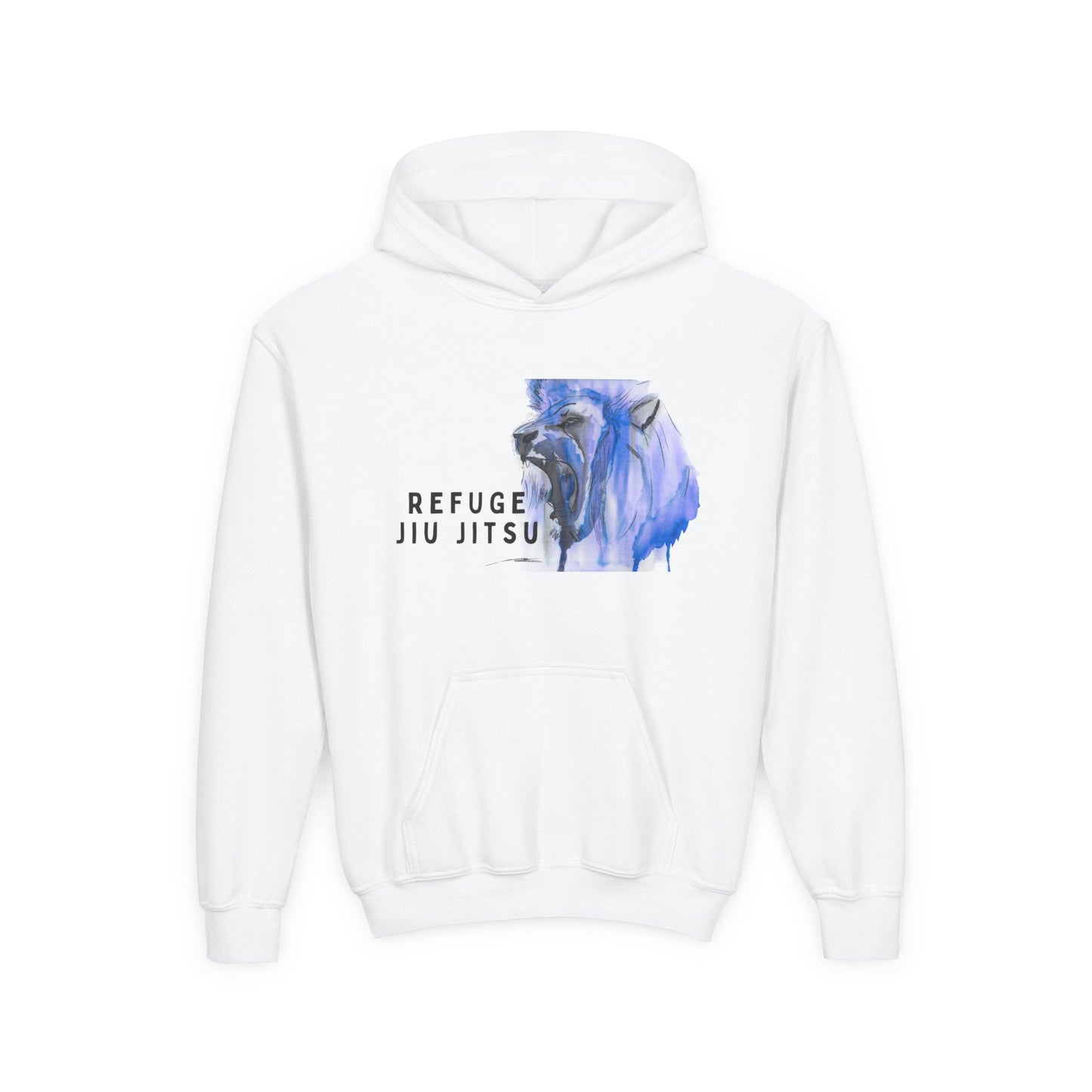 Fearless Lion - Refuge Jiu Jitsu Youth Hoodie