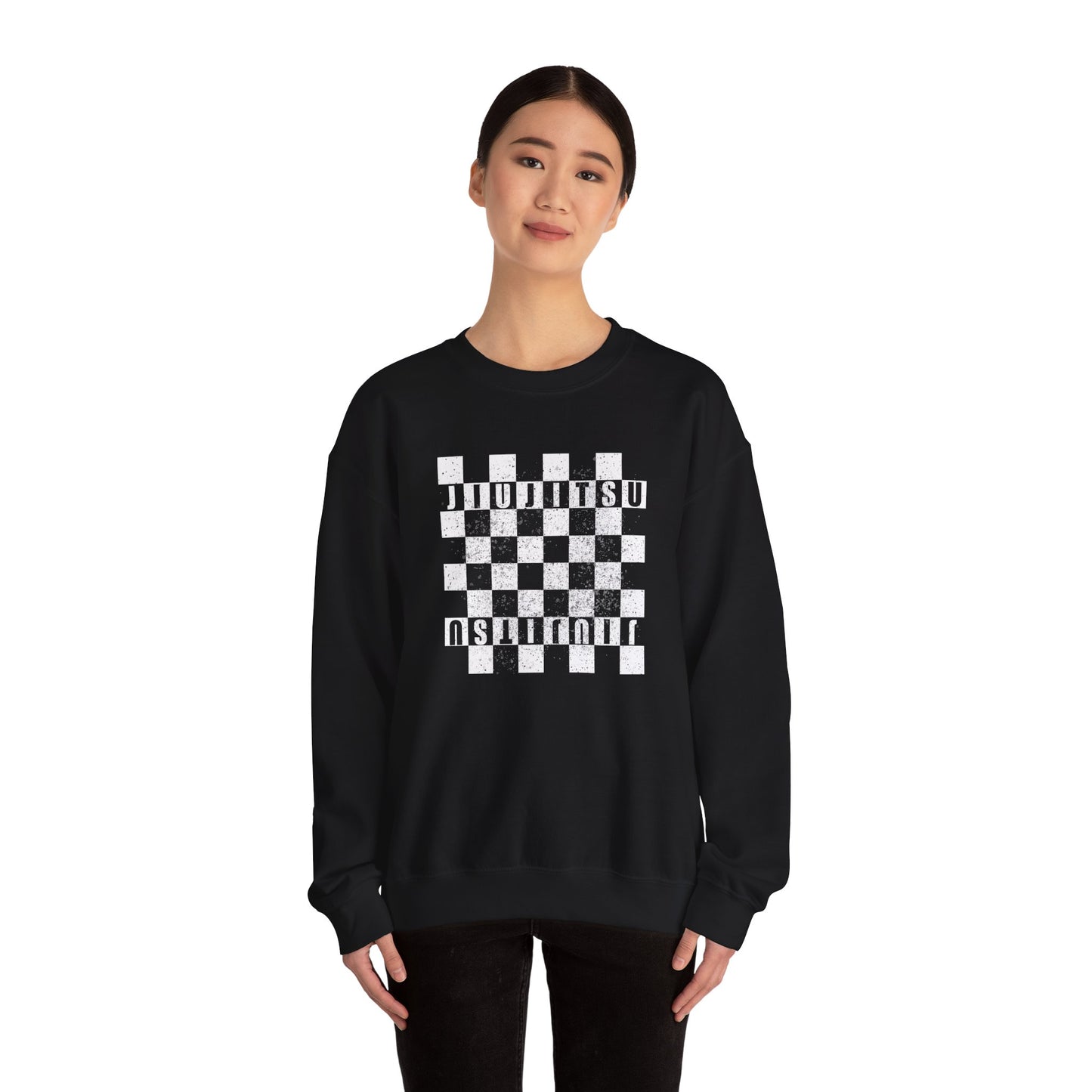 Jiu Jitsu Checkered Crewneck