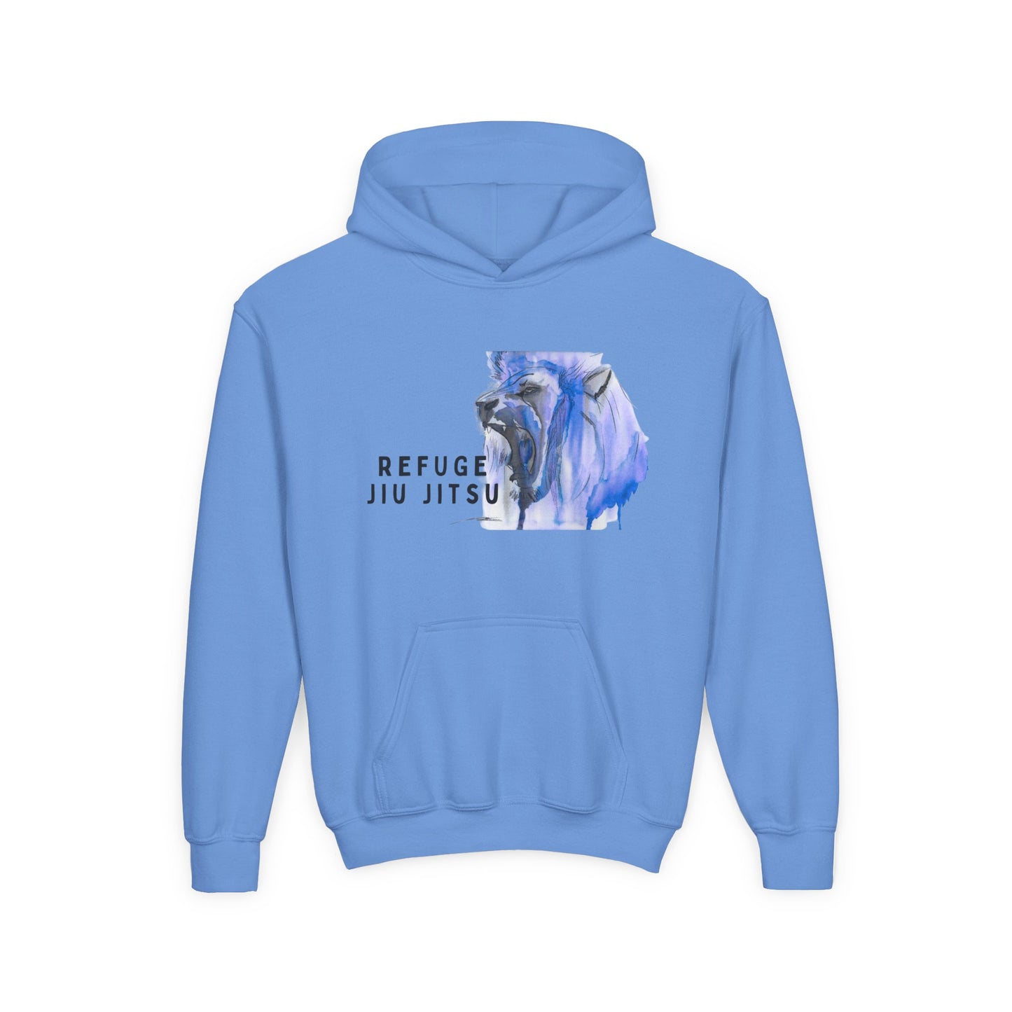 Fearless Lion - Refuge Jiu Jitsu Youth Hoodie