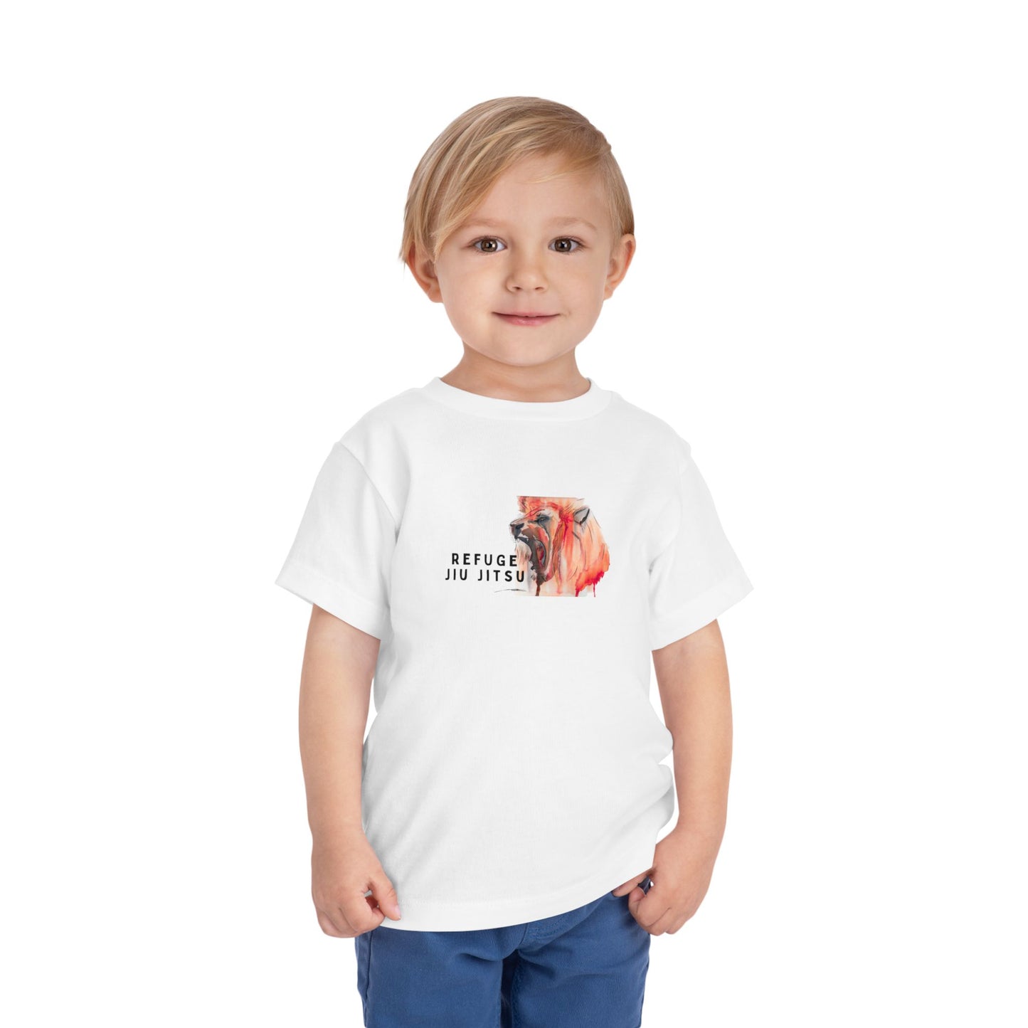 Fearless Lion - Refuge Jiu Jitsu Toddler Shirt