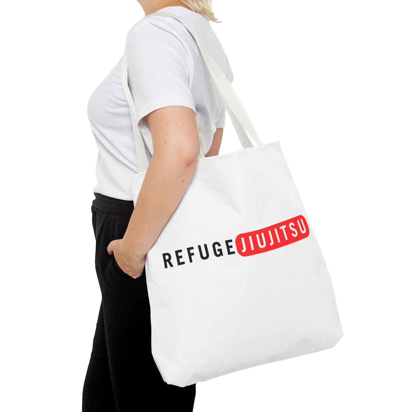 RefugeJJ Tote Bag (AOP)