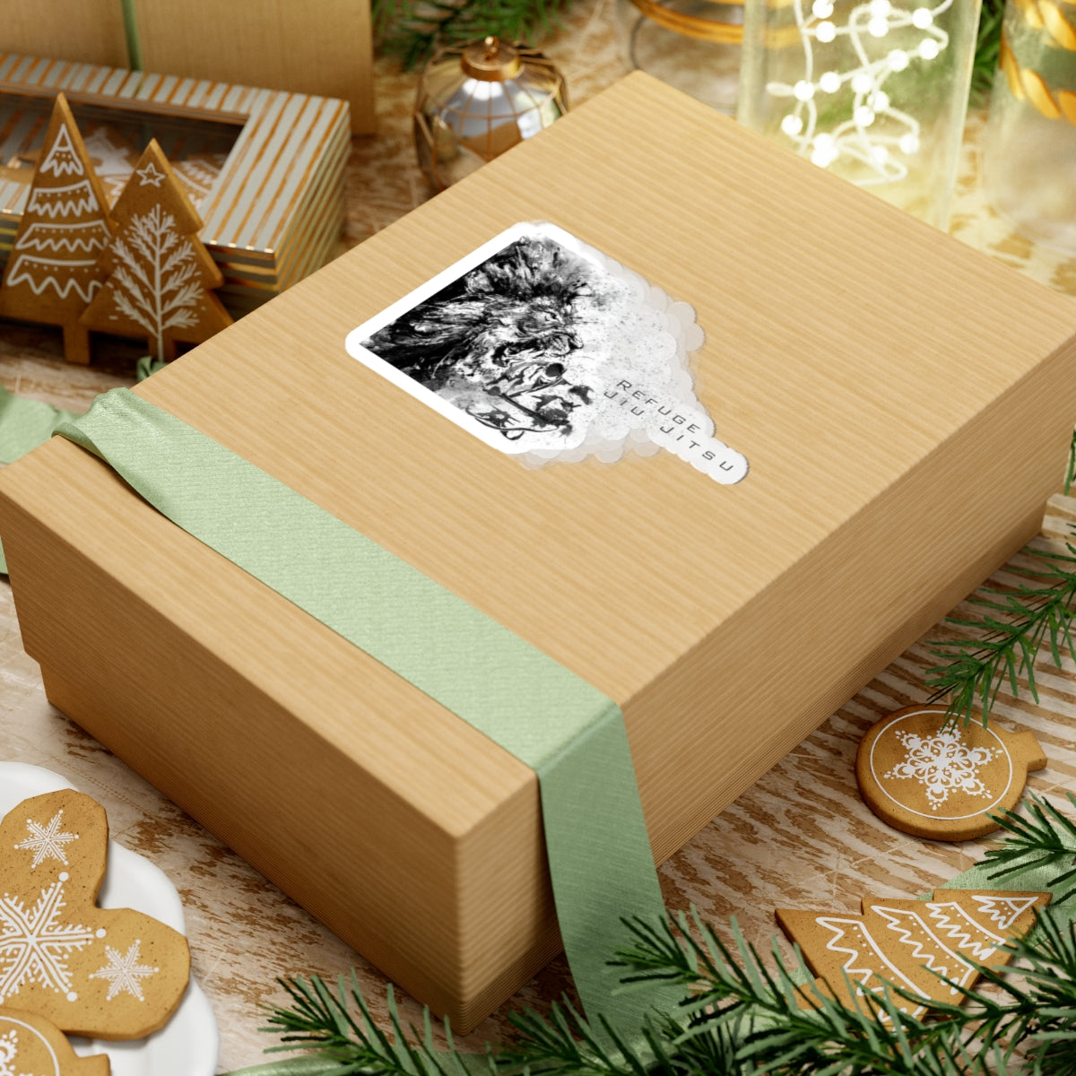 In the Shadow's - Refuge Jiu Jitsu Sticker