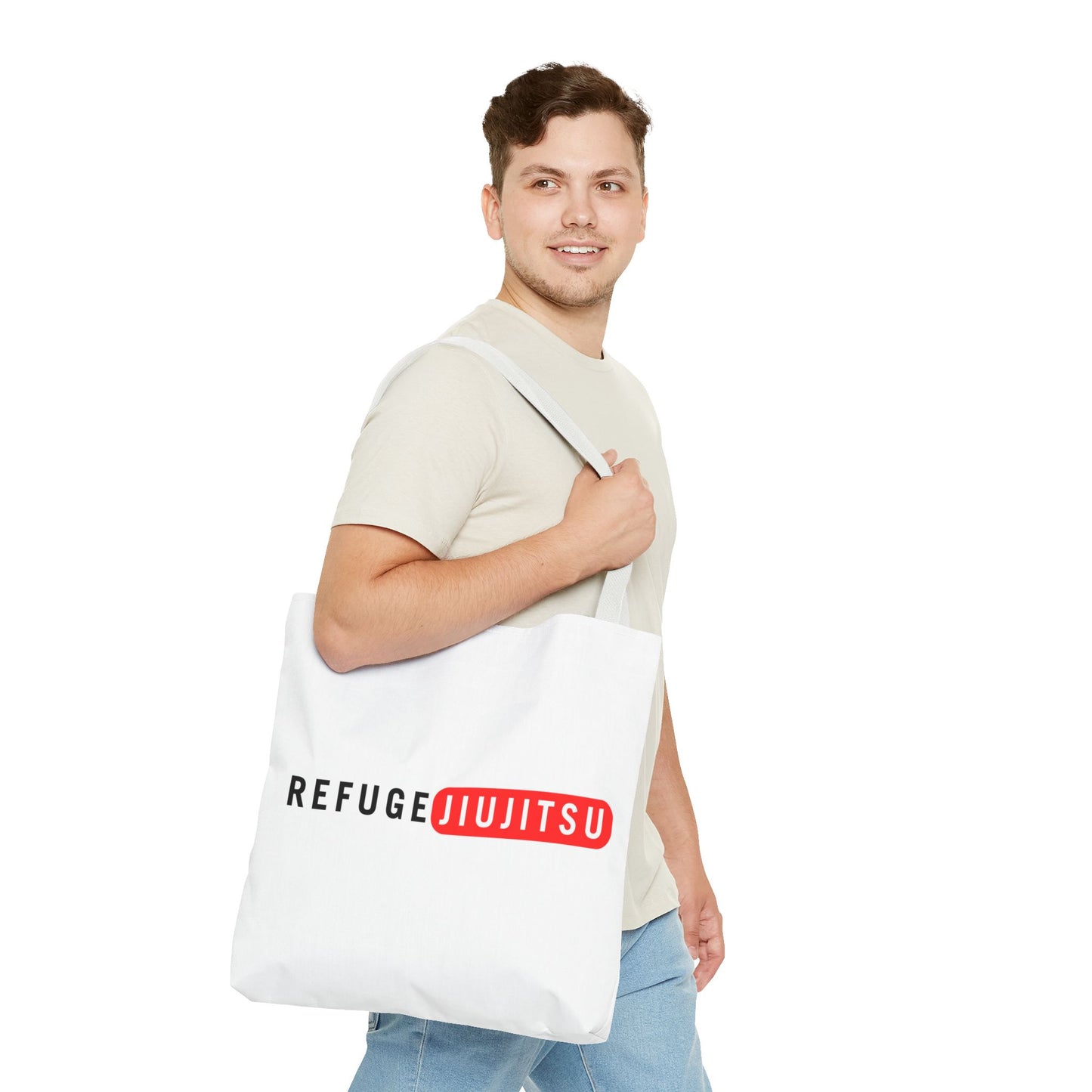 RefugeJJ Tote Bag (AOP)