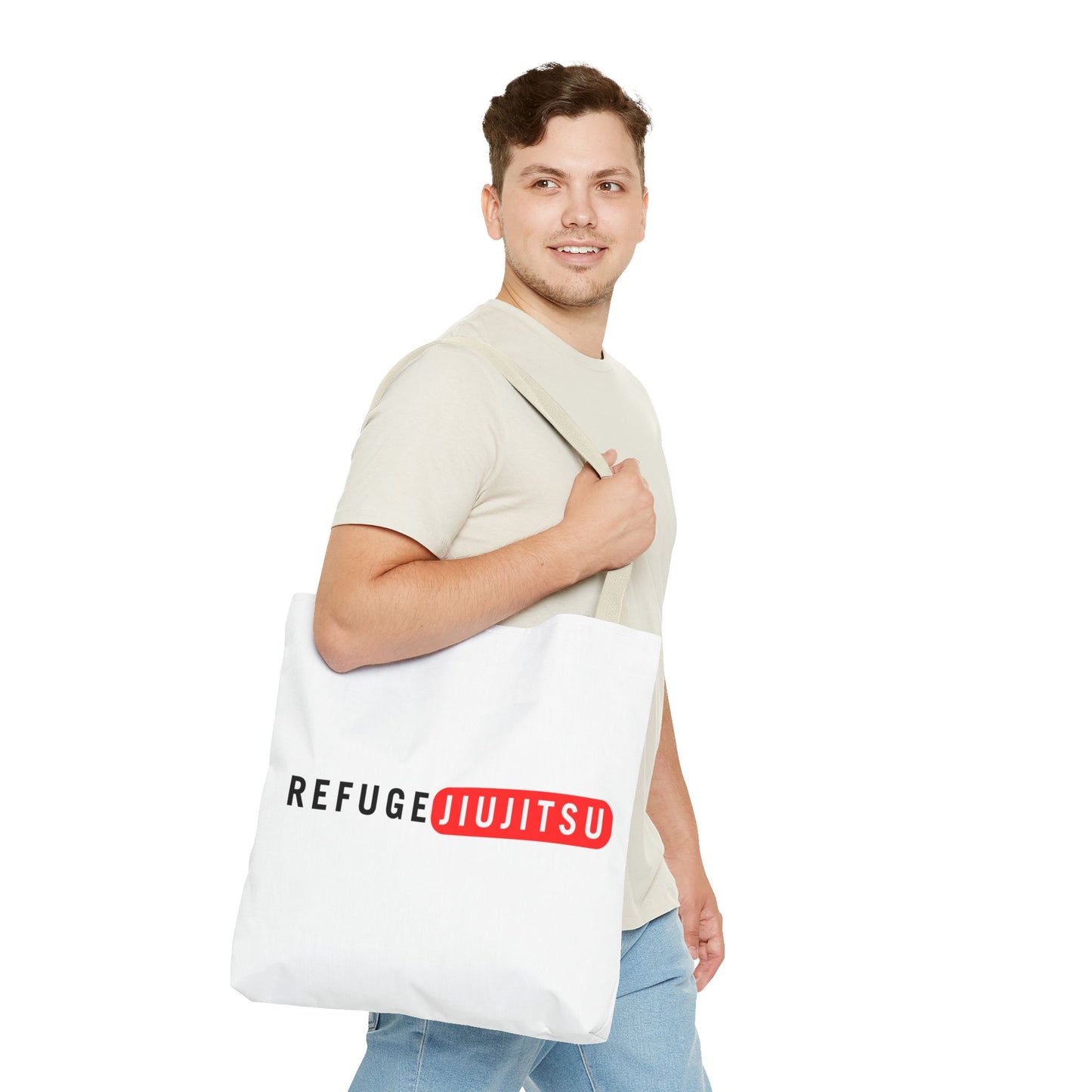 RefugeJJ Tote Bag (AOP)