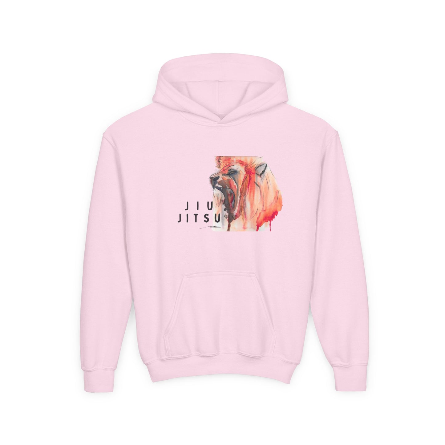 Fearless Lion - Jiu Jitsu Lion Youth Hoodie