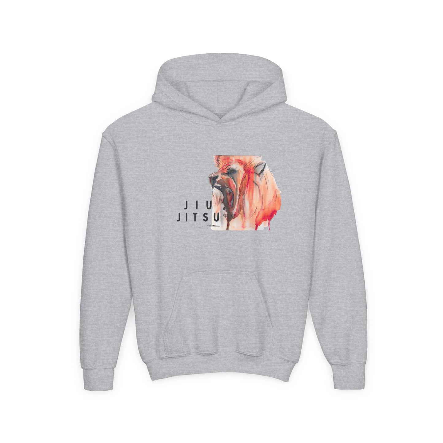 Fearless Lion - Jiu Jitsu Lion Youth Hoodie