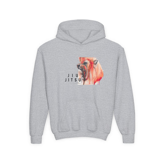 Fearless Lion - Jiu Jitsu Lion Youth Hoodie