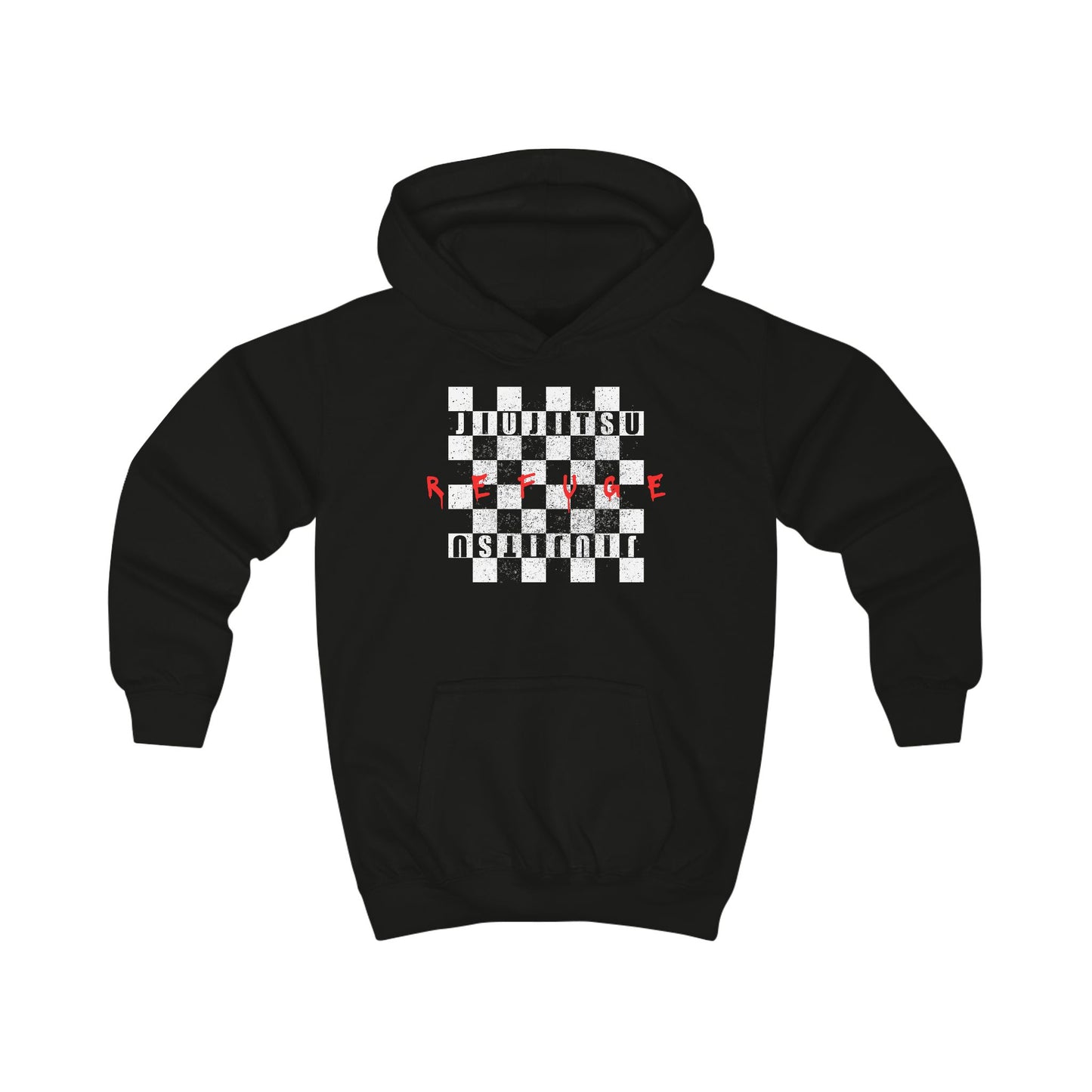 Refuge JJ Checkered Kids Hoodie