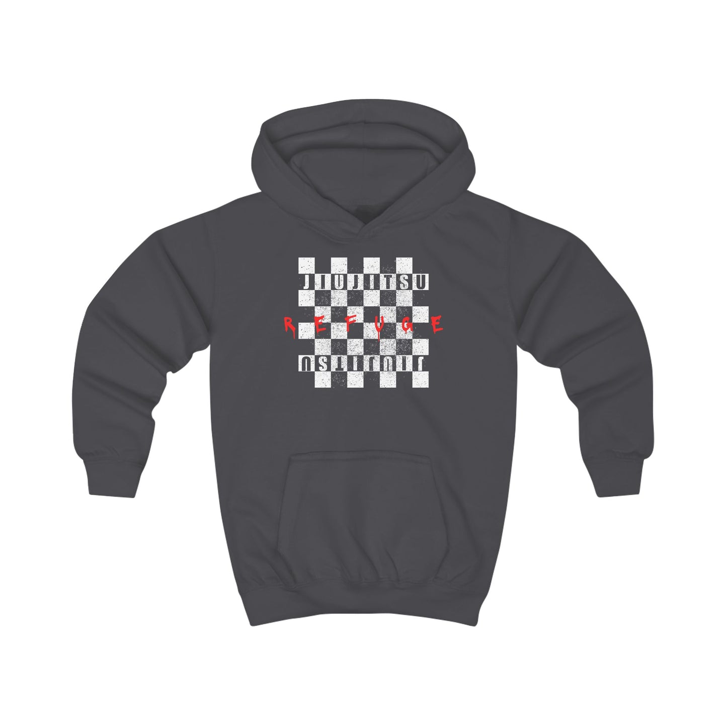 Refuge JJ Checkered Kids Hoodie