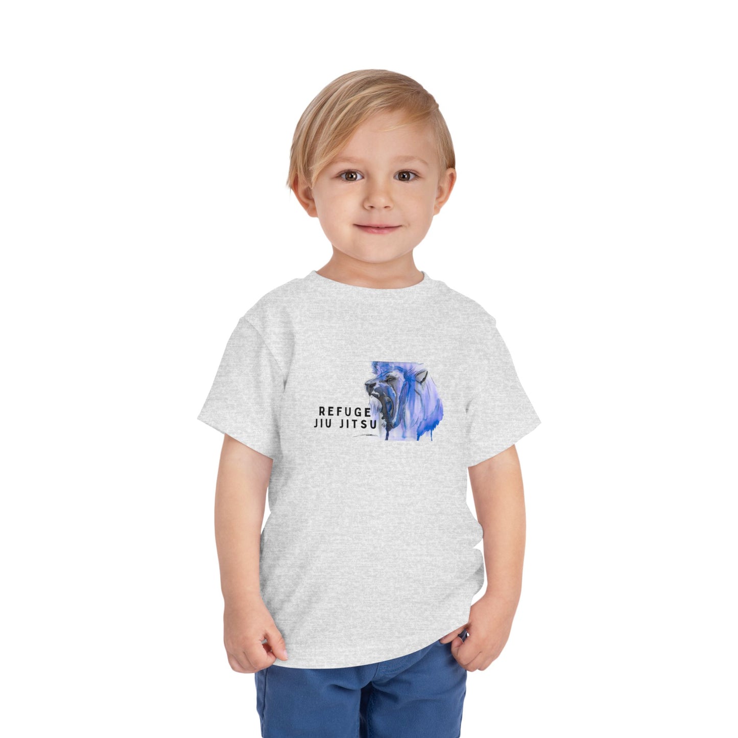 Fearless Lion - Refuge Jiu Jitsu Toddler Shirt
