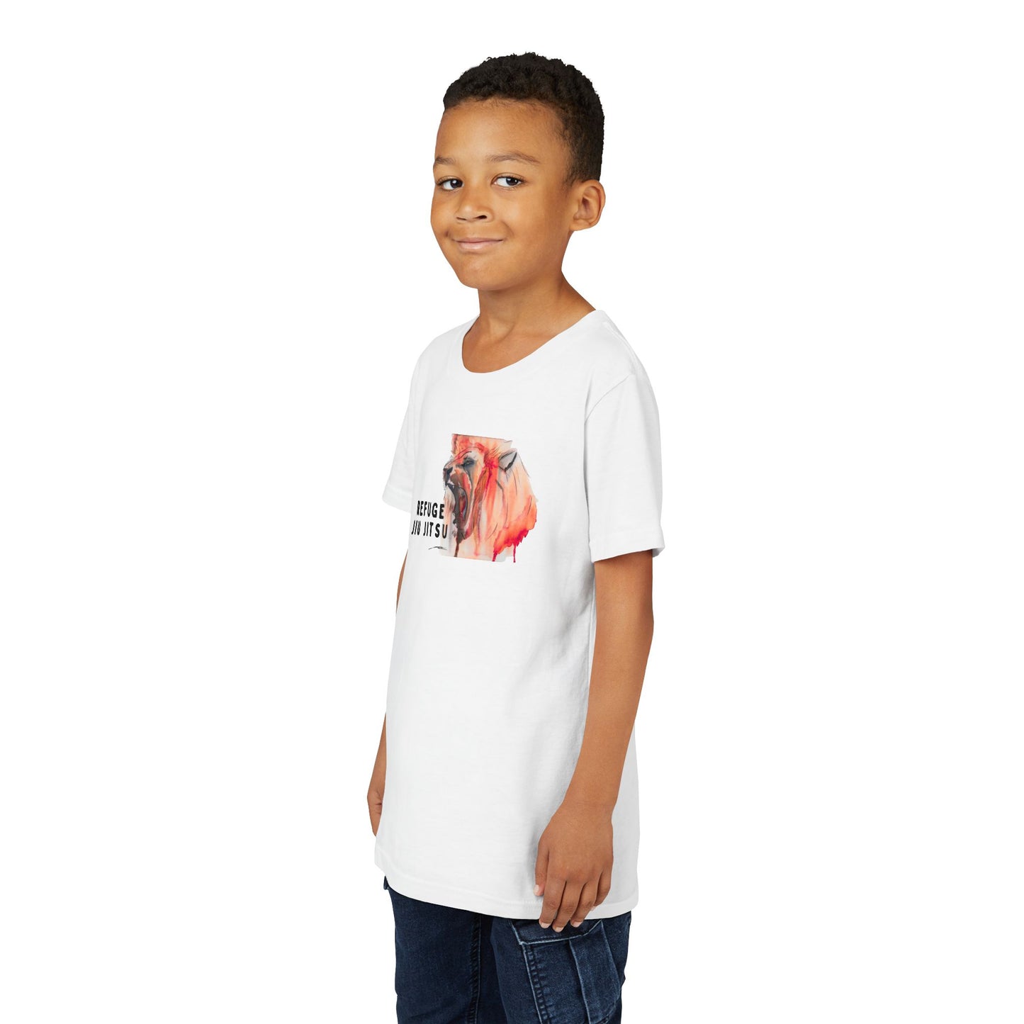 Fearless Lion - Refuge Jiu Jitsu Youth Shirt