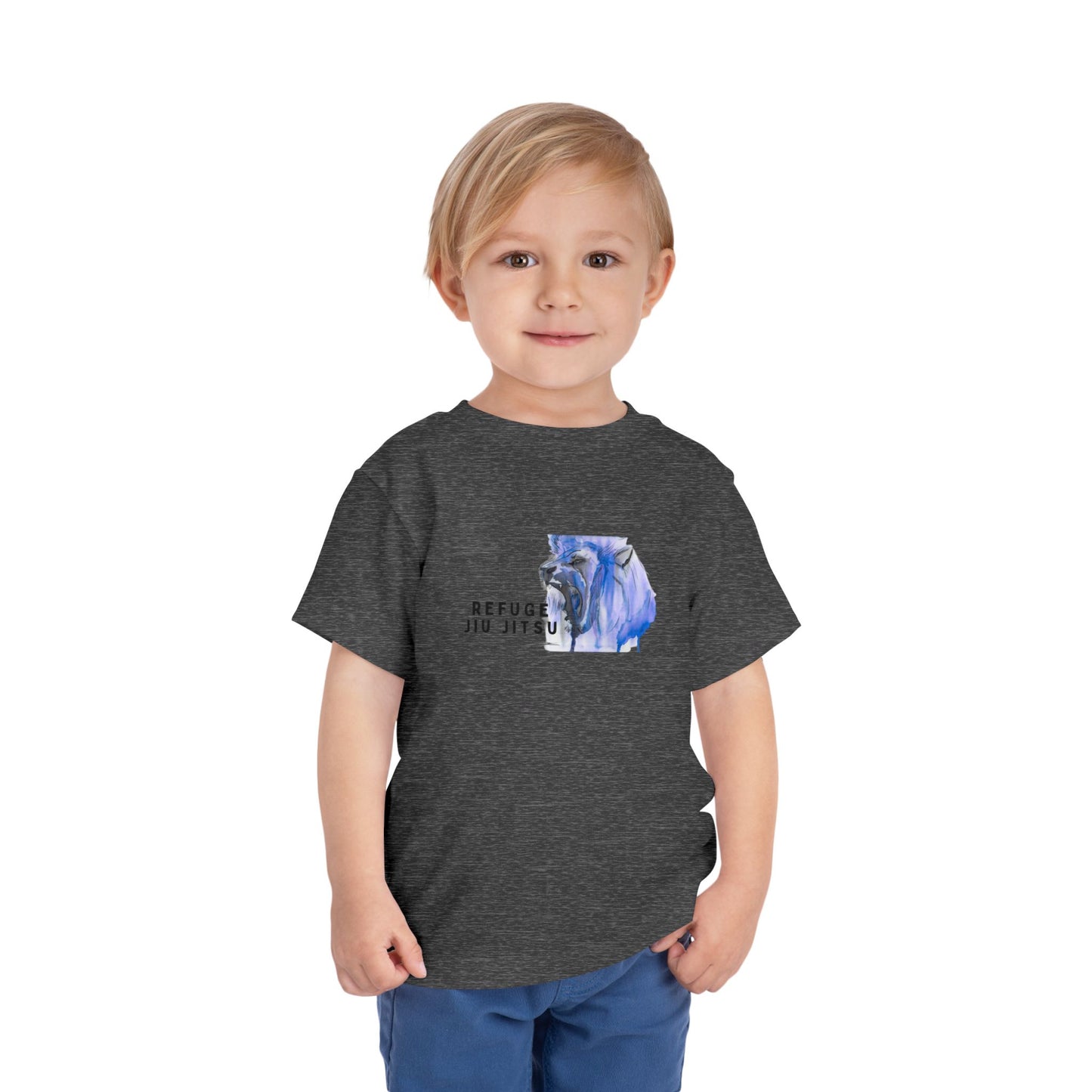 Fearless Lion - Refuge Jiu Jitsu Toddler Shirt