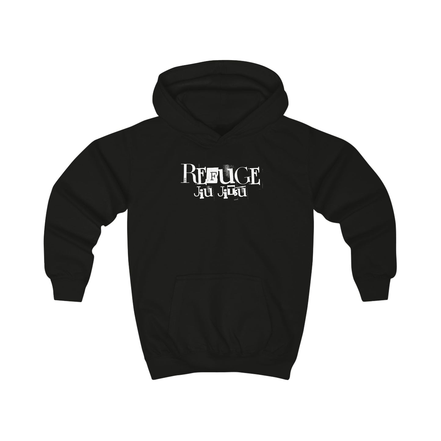 Retro Refuge Jiu Jitsu Kids Hoodie