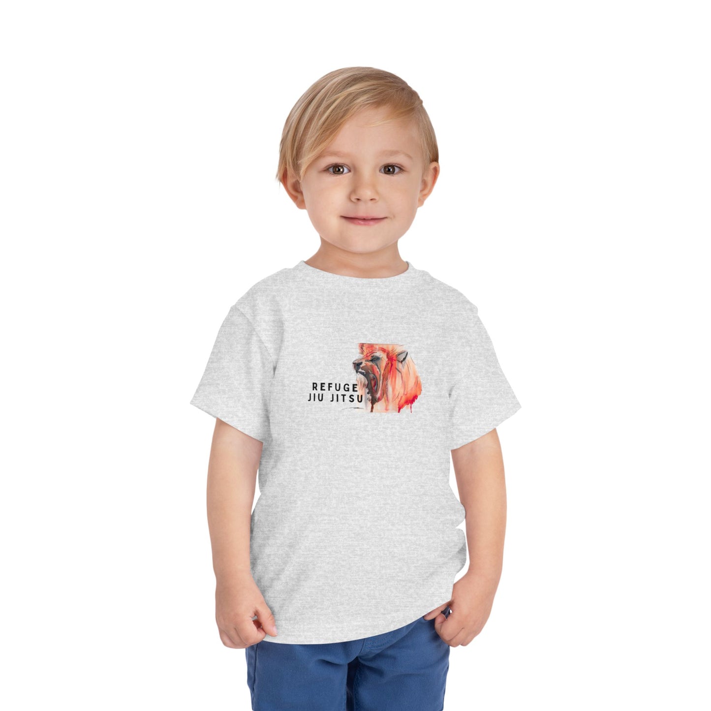 Fearless Lion - Refuge Jiu Jitsu Toddler Shirt