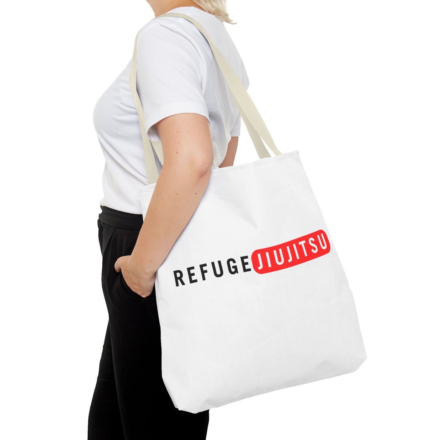 RefugeJJ Tote Bag (AOP)