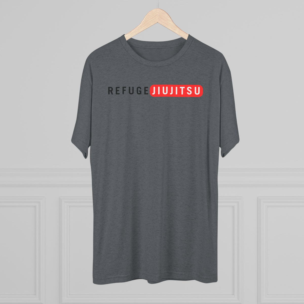 Refuge Jiu Jitsu Red Box Tri-Blend Tee