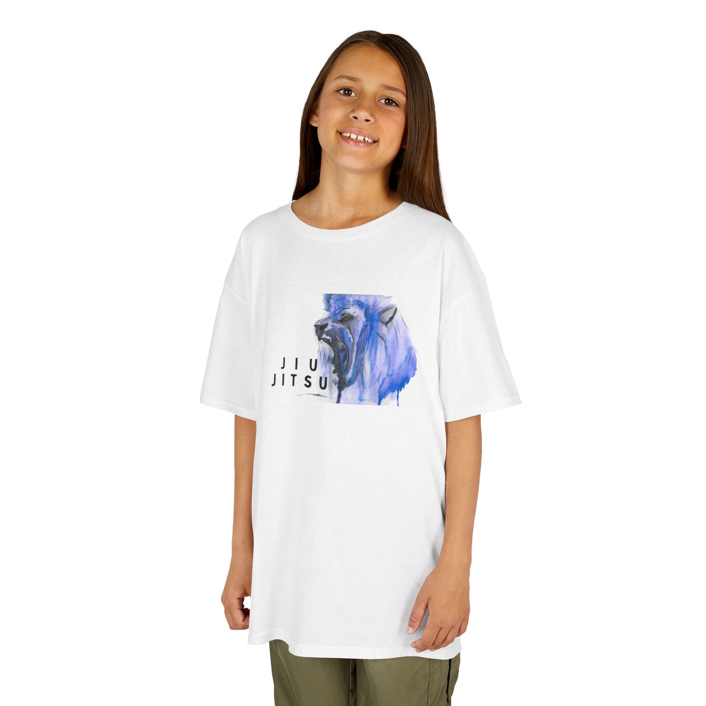 Fearless Lion - Jiu Jitsu Kids Shirt