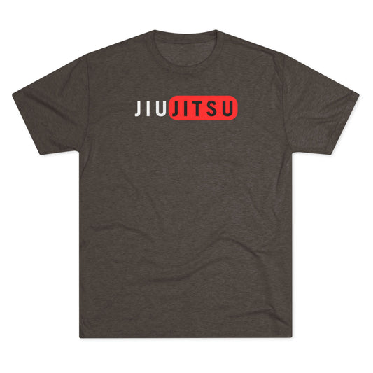 Jiu Jitsu Red Box Tri-Blend Tee - Dark
