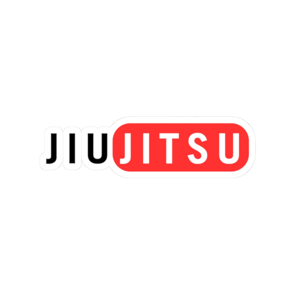 JIU JITSU Kiss-Cut Stickers