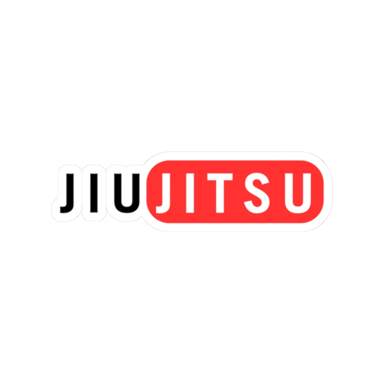 JIU JITSU Kiss-Cut Stickers