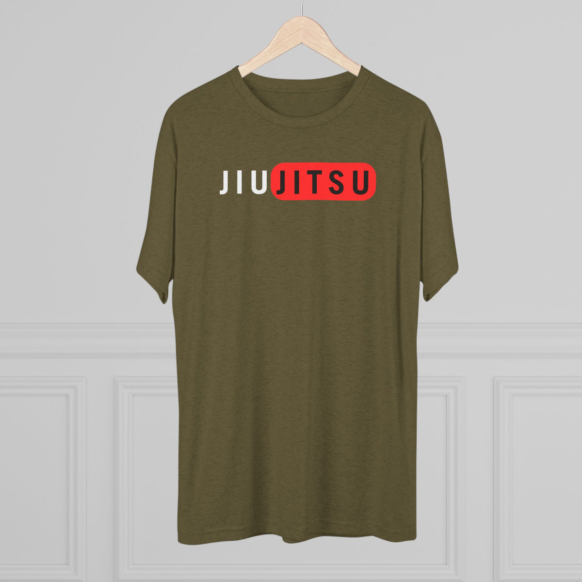 Jiu Jitsu Red Box Tri-Blend Tee - Dark