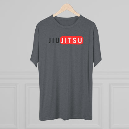 Jiu Jitsu Red Box Tri-Blend Tee
