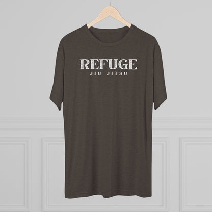 Refuge Serif Tri-Blend Tee - Dark