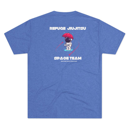 Refuge Jiu Jitsu Space Team Tri-Blend Tee - Dark