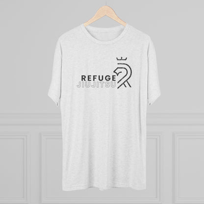 Refuge Jiu Jitsu Lion Logo Tri-Blend Tee