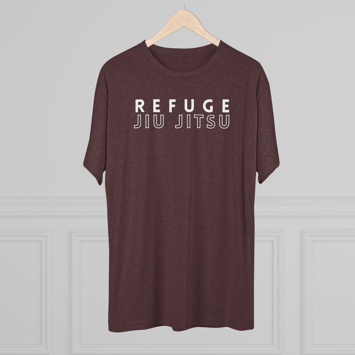 Refuge Jiu Jitsu Tri-Blend Tee - Dark
