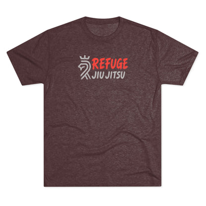 Jiu Jitsu Dog Mom Club Tri-Blend Tee - Dark