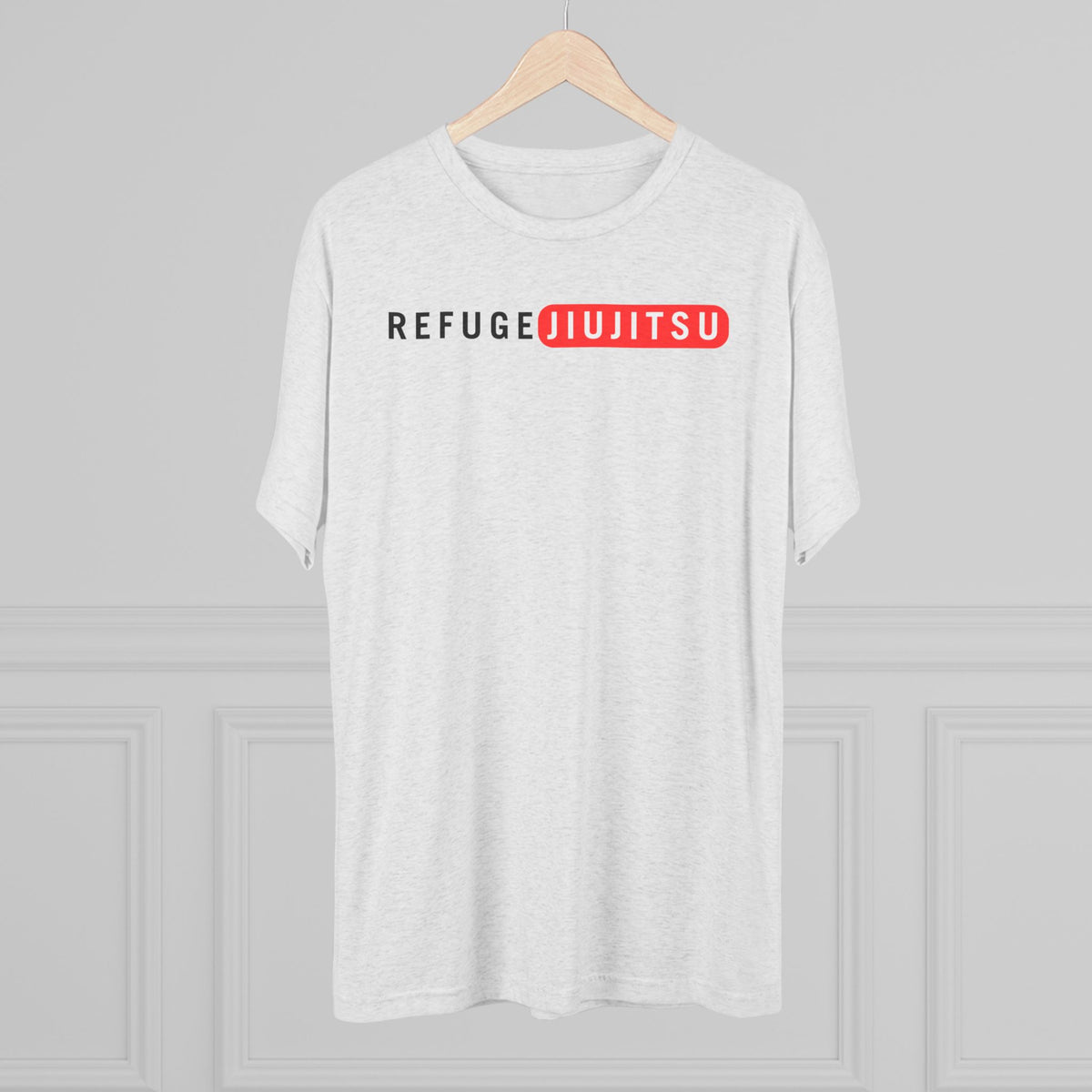 Refuge Jiu Jitsu Red Box Tri-Blend Tee