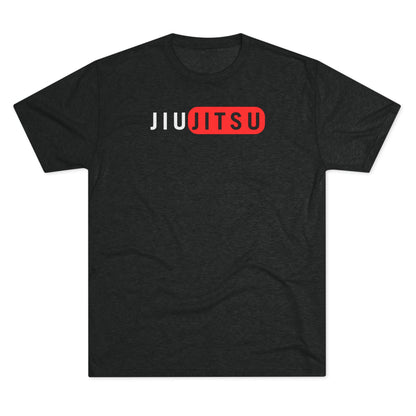 Jiu Jitsu Red Box Tri-Blend Tee - Dark