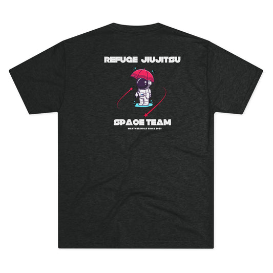 Refuge Jiu Jitsu Space Team Tri-Blend Tee - Dark