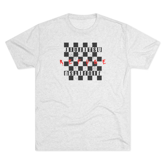 Refuge Checkered Tri-Blend Tee