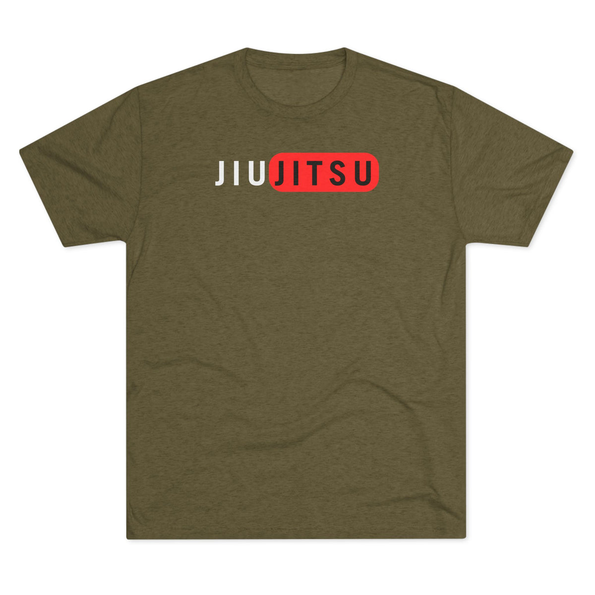 Jiu Jitsu Red Box Tri-Blend Tee - Dark
