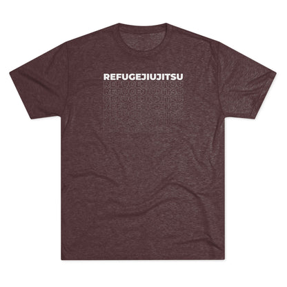 REFUGEJIUJITSU Fade Tri-Blend Tee - Dark