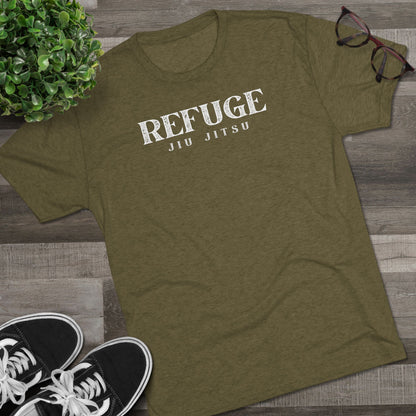 Refuge Serif Tri-Blend Tee - Dark