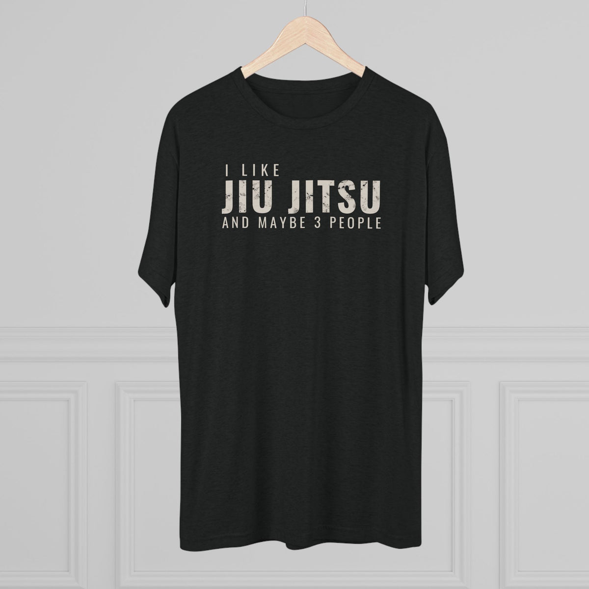 I Like Jiu Jitsu Tri-Blend Tee - Dark