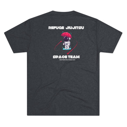 Refuge Jiu Jitsu Space Team Tri-Blend Tee - Dark