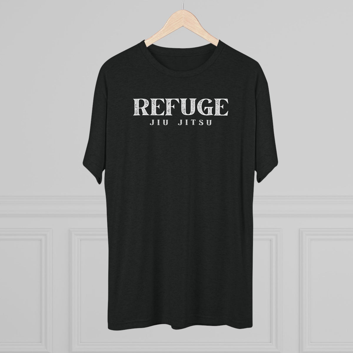 Refuge Serif Tri-Blend Tee - Dark