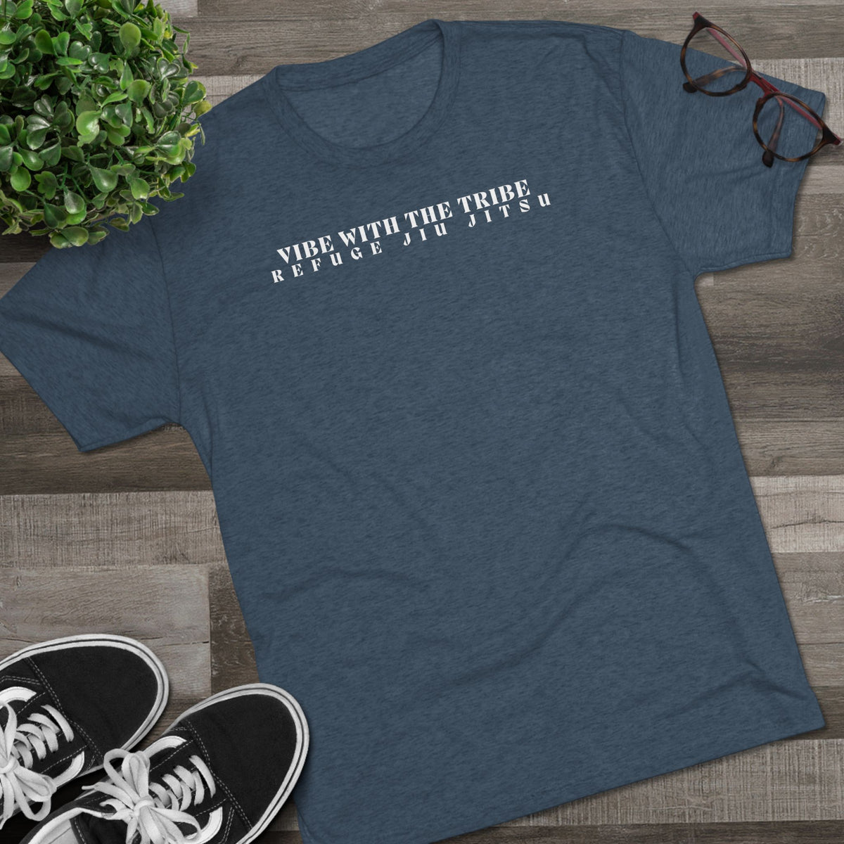 Refuge Vibe Tri-Blend Tee - Dark