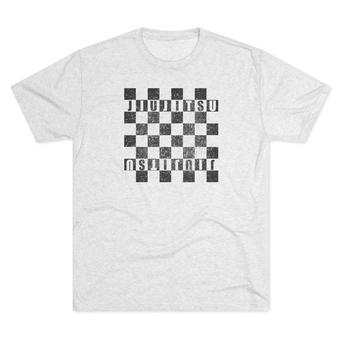 Jiu Jitsu Checkered Tri-Blend Tee